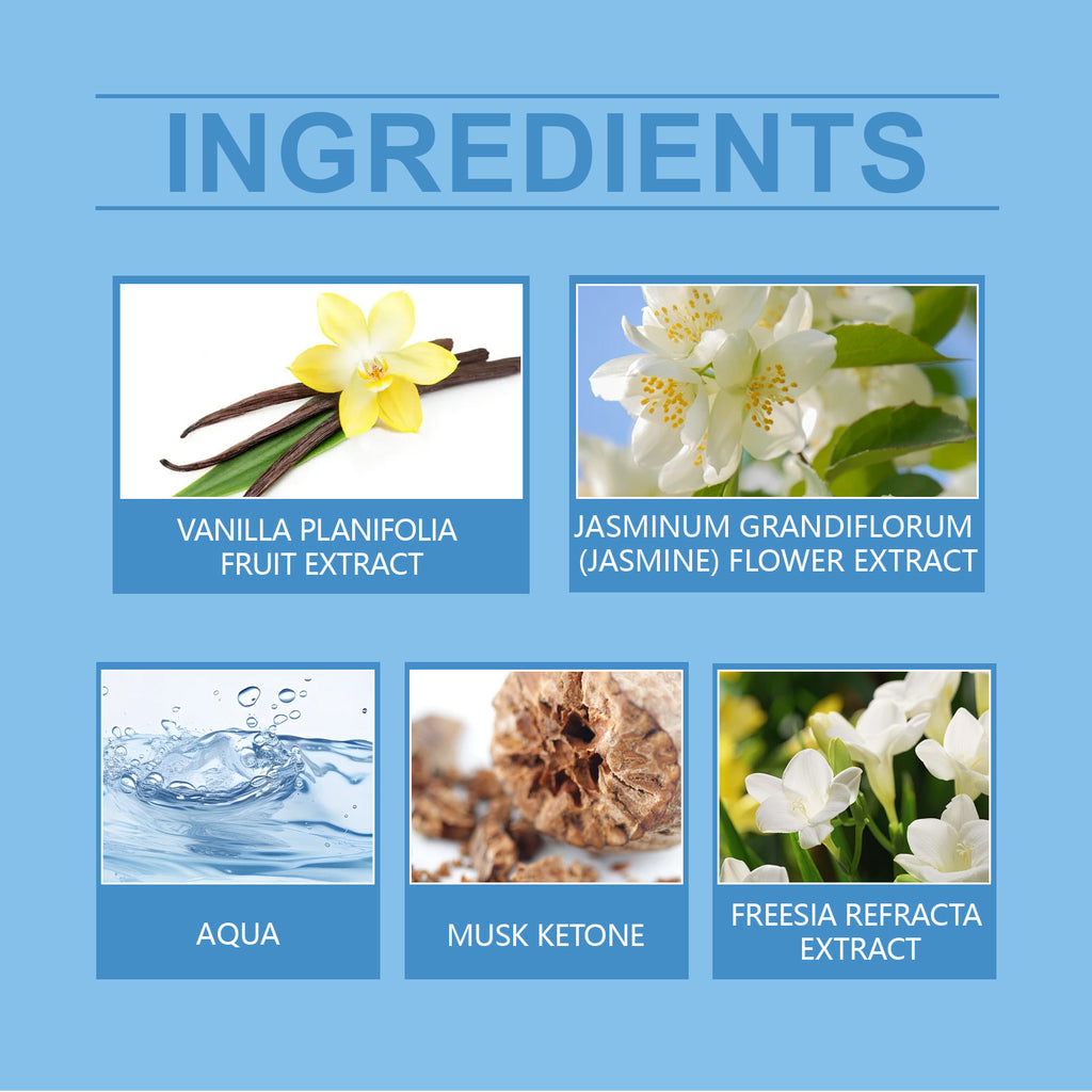 EELHOE Freesia Body Perfume Spray, Light Fragrance Soft Fragrance With Natural Fresh And Not Greasy Light Fragrance