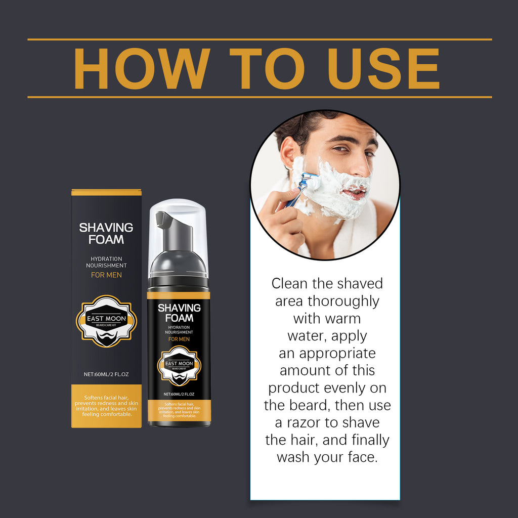 Men's Beard Care Series Gentle Clean Care Facial Hair Moisturizing And Moisturizing Care