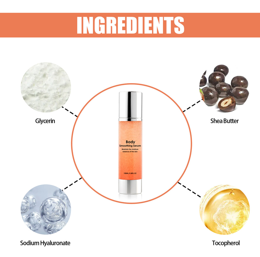 Smooth Body Beauty Serum, Moisturizing And Brightening Skin Care Solution