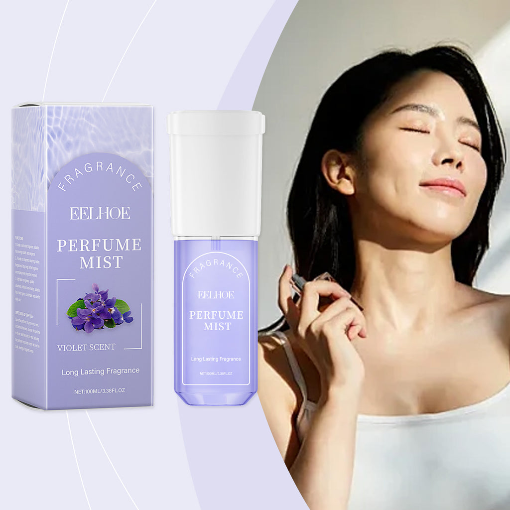 EELHOE Violet Flower Body Perfume Spray, Fresh And Pleasant Natural Fragrance Light Gentle Charming Fragrance