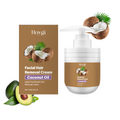 Hoygi Coconut Gentle Facial Hair Removal Cream, Facial Hair Removal Men And Women Lip Hair Beard Gentle Non-Irritating
