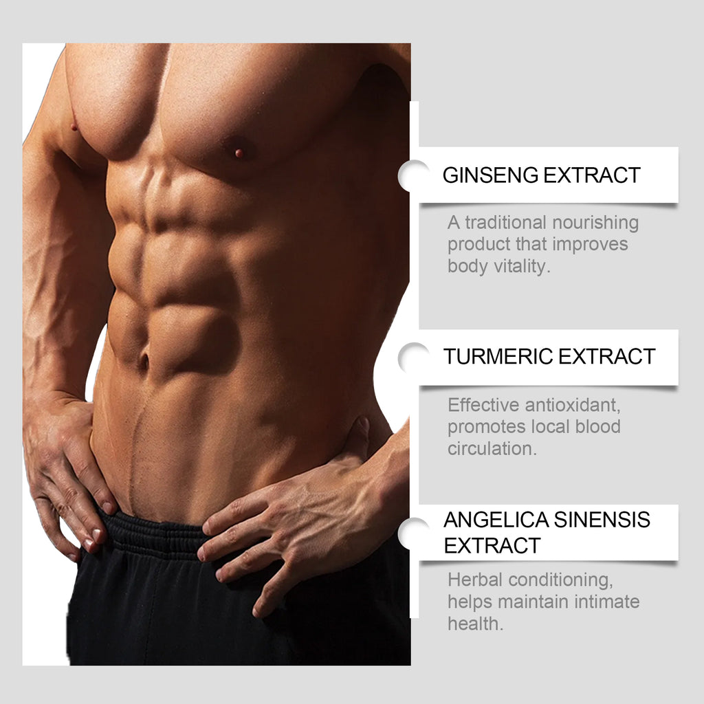 Massage Gel For Men Herbal Moisturizing Body Repair Massage Gel For Men