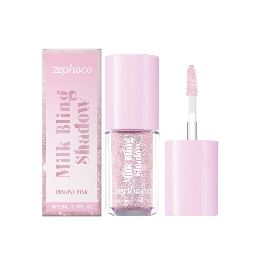 Série de fards à paupières liquides zephoco Color Pearl, fard à paupières couleur lumineuse longue durée naturelle pour le maquillage de fête