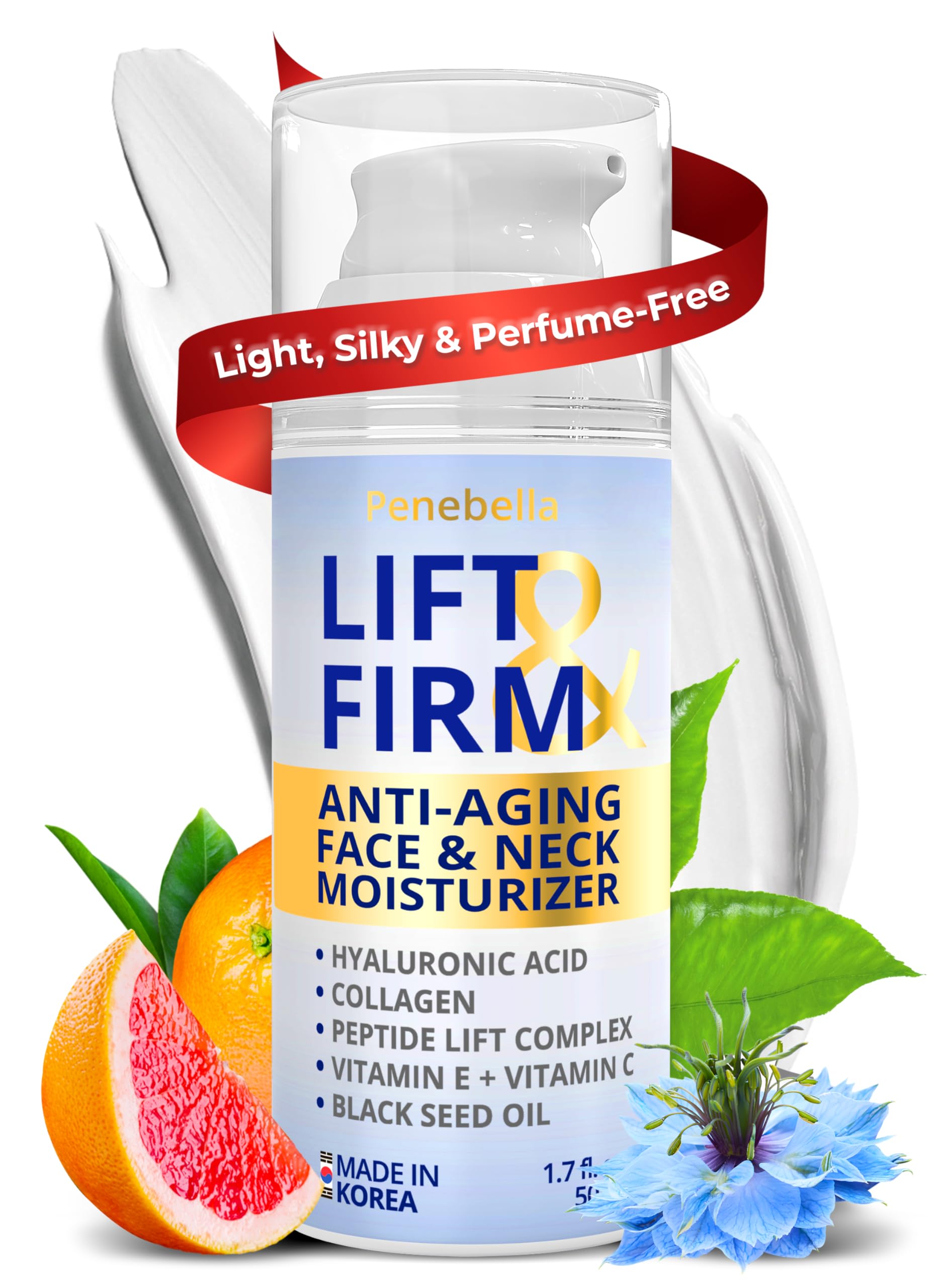 PENEBELLA Lift & Firm Anti Aging Face and Neck Cream
