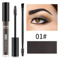 Romantic Beauty Two-Headed Brow Brush For Long-Lasting Styling Waterproof Perspiration-Proof Brow Dye