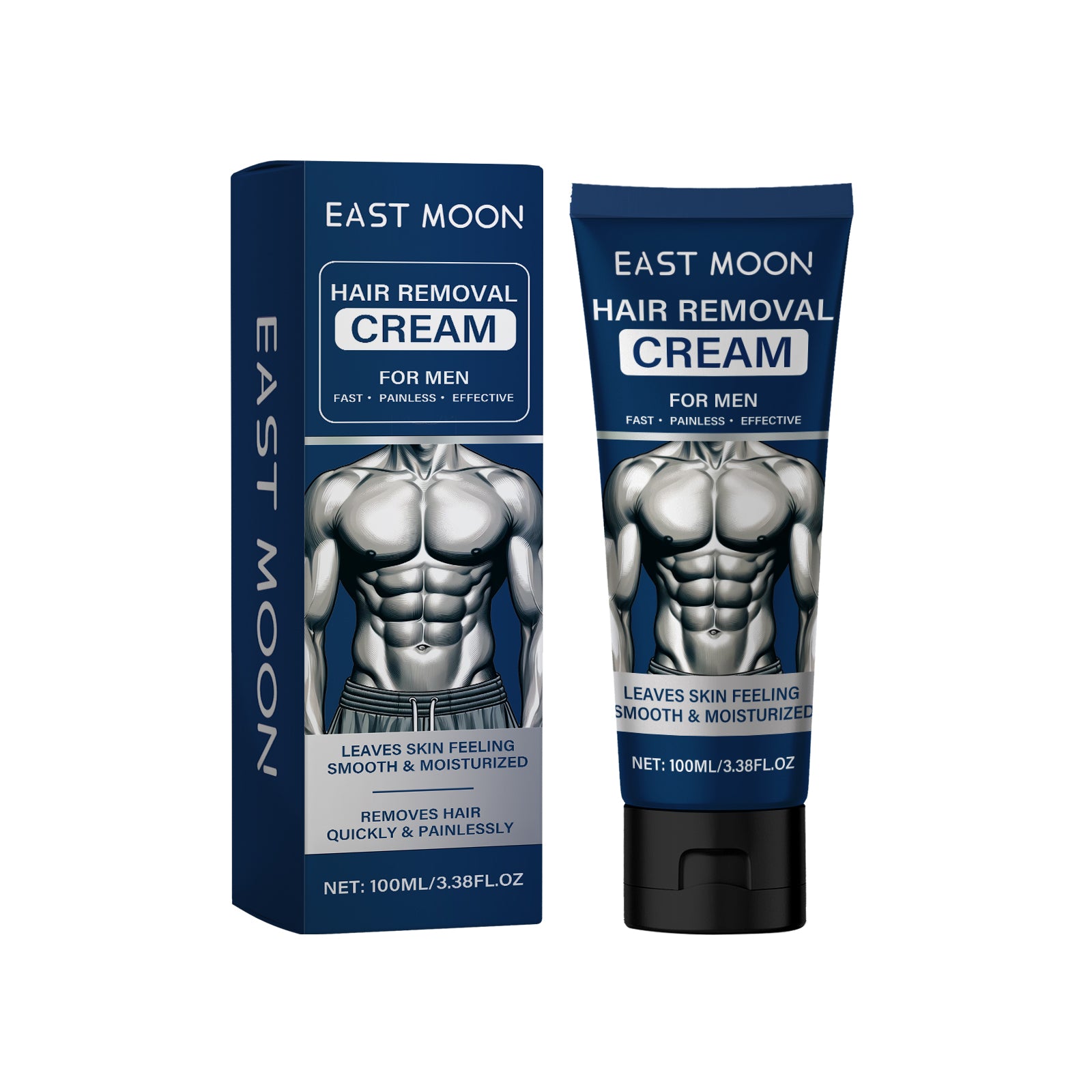 Hair Removal Cream, Men Remove Lip Beard Armpit Hands And Legs Hair Mild Does Not Stimulate Body Hair Removal Cream