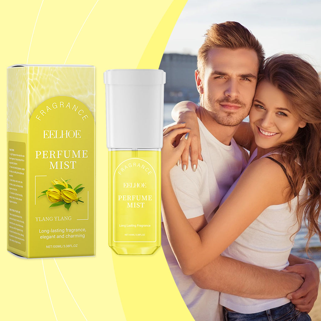 EELHOE Ylang Ylang Evening Body Perfume Spray, Light Fragrance Soft Fragrance With Natural Fresh And Not Oily Light Fragrance