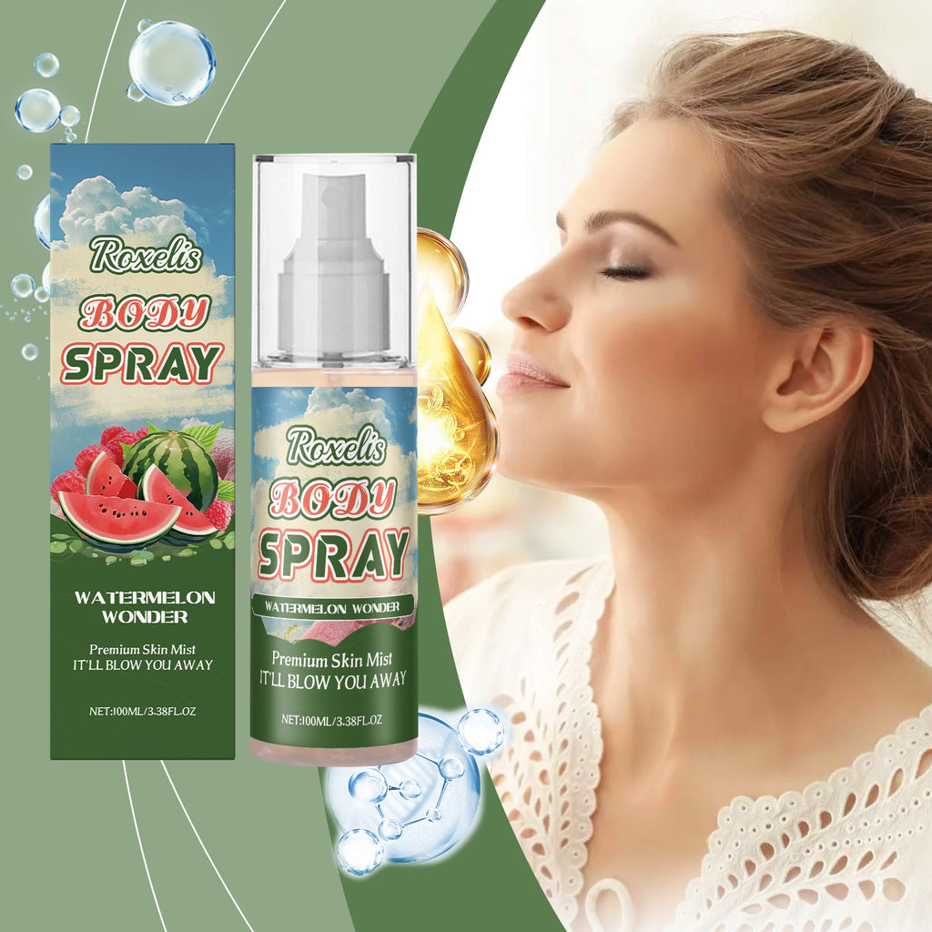 Roxelis Body Fragrance Spray Women's Fragrance Spray Watermelon Fruit Fragrance Soft And Elegant Long Lasting Fragrance Spray