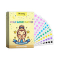 Stars Acne Patch, Reduce Acne Acne Print Clean Face Closed Mouth Acne Portable Cartoon Acne Patch