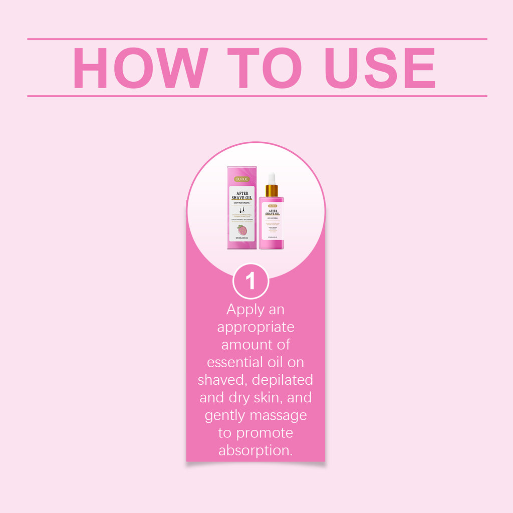 OUHOE Strawberry Aftershave Essential Oil Gently Moisturizes, Softens And Careens The Skin