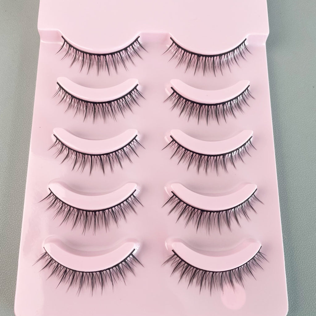 Cartoon Bushy Black Terrier Big Devil False Eyelashes Whole Piece Barbie Eyelashes Natural Little Devil